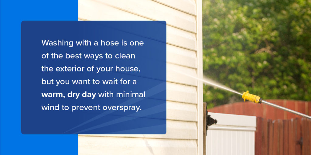 The Best Solution for Cleaning Your Home's Outside Walls