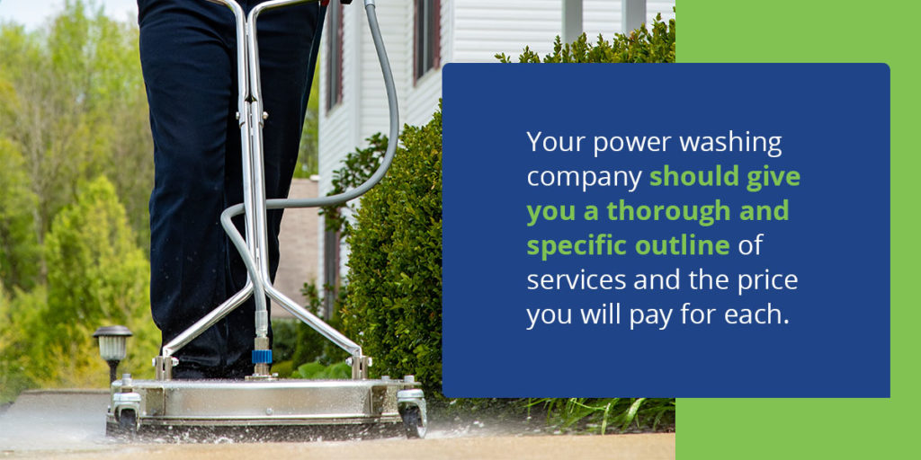 Cost of Power Washing in Ohio