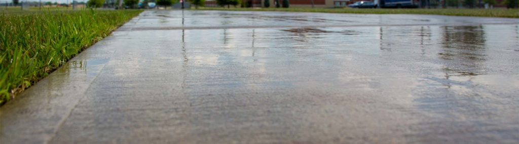 Cleaned and Sealed Concrete