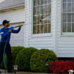 Hydro Savage Pressure Washing technician soft washing vinyl siding