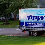 Power Washing Service Truck