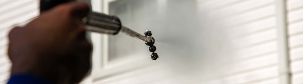 How long does it take to power wash a house? There are many factors that come into play, such as size, extent of dirt, etc.